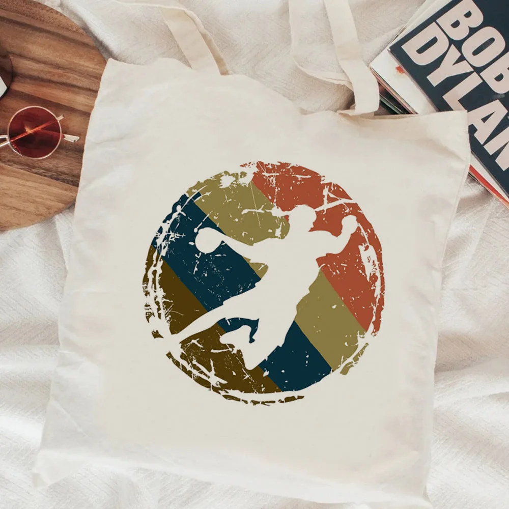 Сумка для покупок Handball bolsa bolso bolsas de tela shopper Джутовая сумка Холщовая tote shoping sac fabric