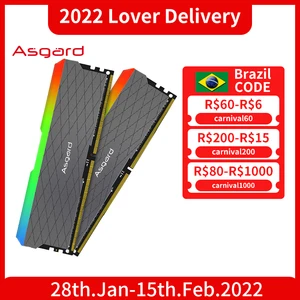 Asgard Loki w2 RGB RAM 8GBx2 16gb 32gb 3200MHz PC4-25600 DDR4 DIMM Memoria Ram ddr4 Desktop Ram s 1,35 V