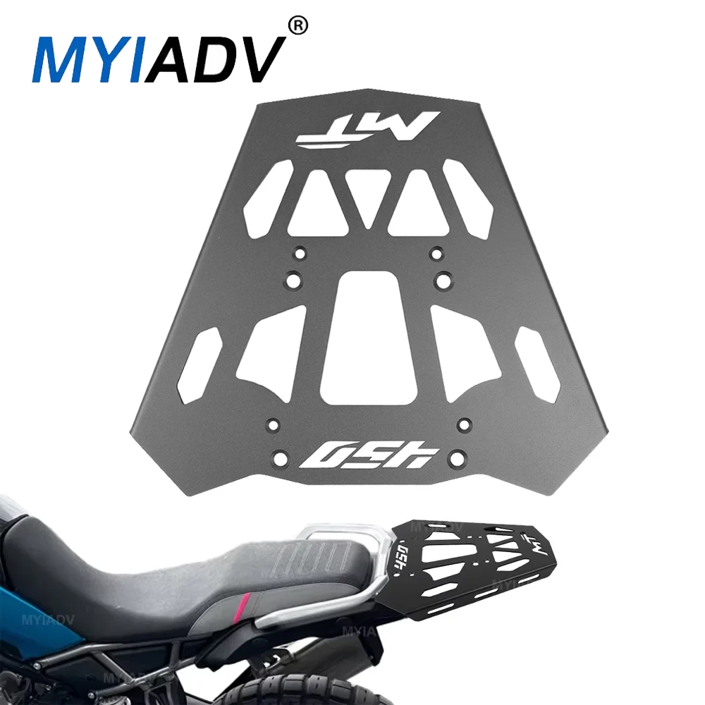 

CFMOTO 450MT/IBEX 450 2024-2025 Задняя Багажная Полка Для Мотоцикла Из Алюминиевого Сплава, Черная Полка Для Хранения