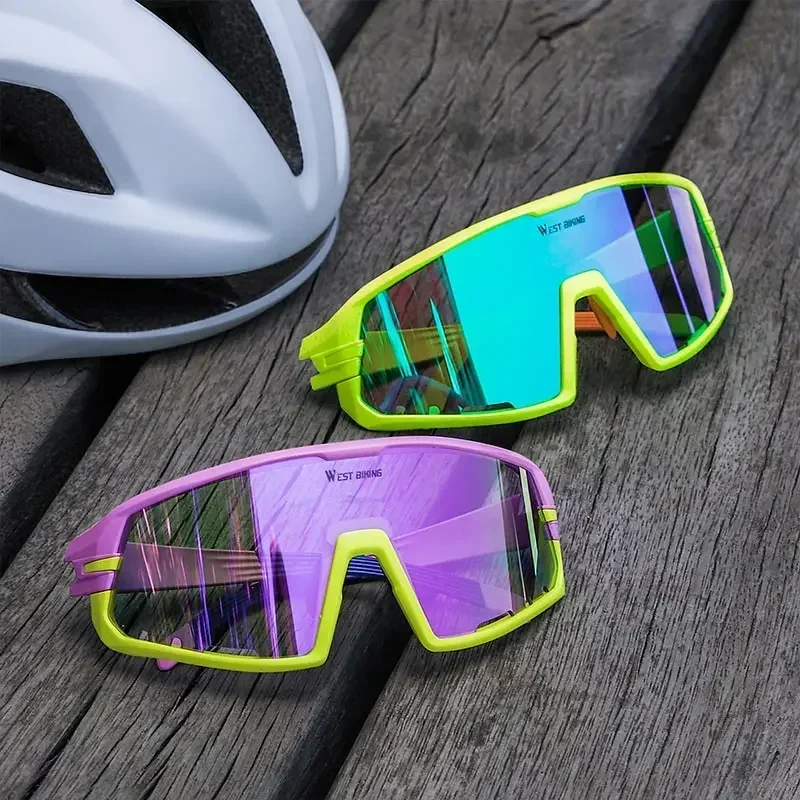 WEST BIKING красочные фотохромные велосипедные солнцезащитные очки с защитой от