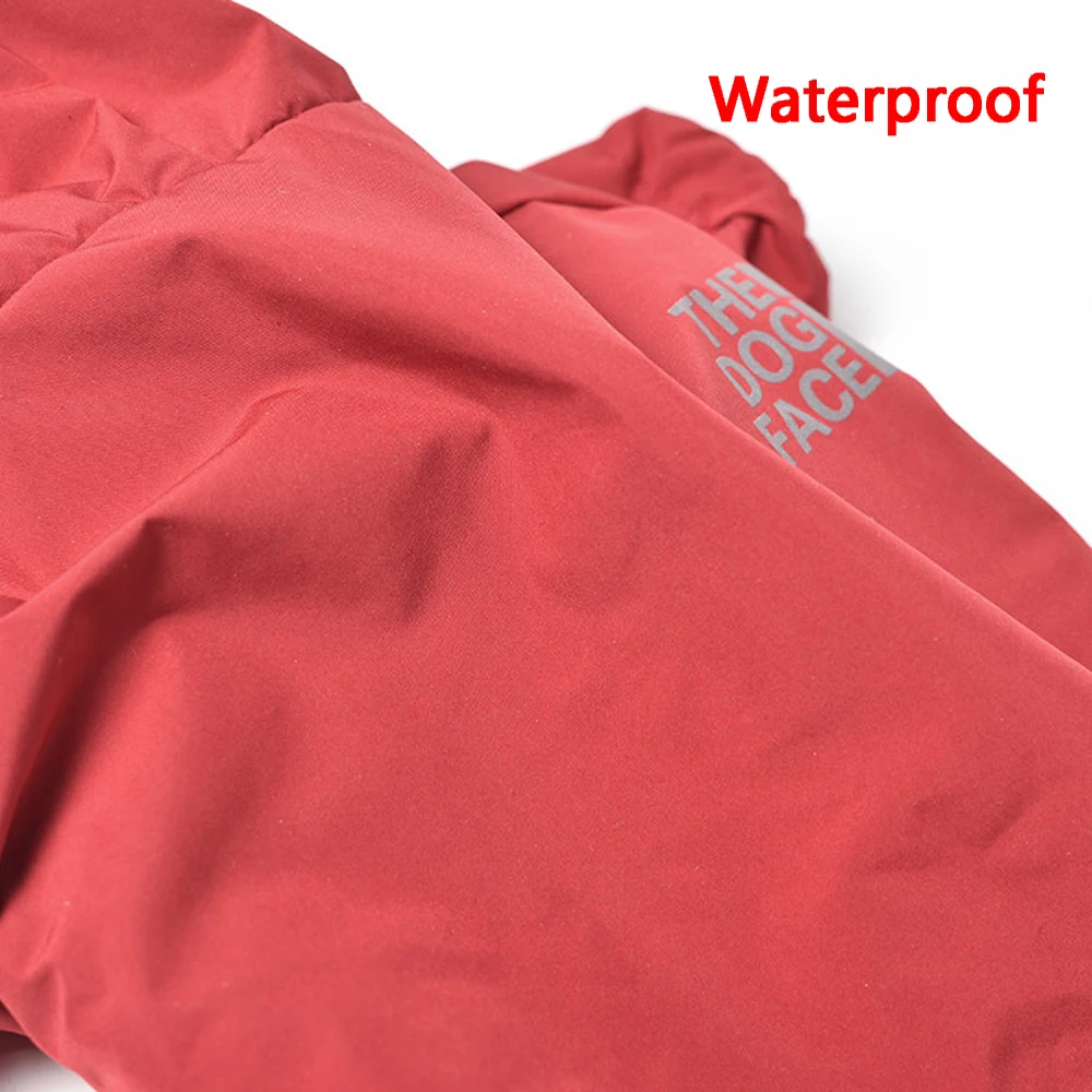 Fashion Reflective Windproof Pet Clothing Pet Dog Winter Warm Dog Clothes for Small Dogs Dog Raincoat Jacket Clothes