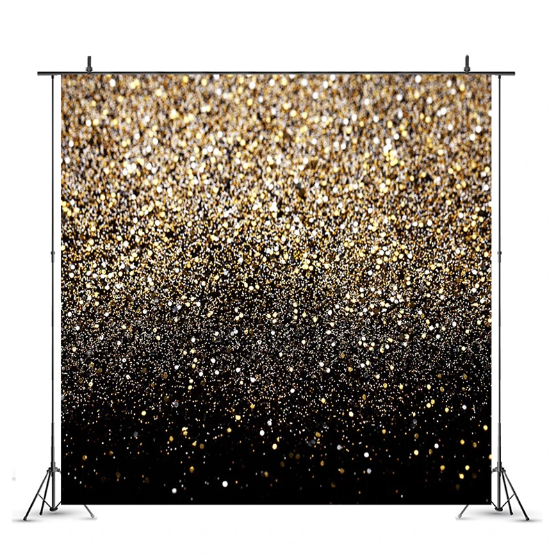 Gradient Sequins Spot Party Backdrops Baby Shower Kids Birthday Party Decoration Home Wall Poster Photography Background Props
