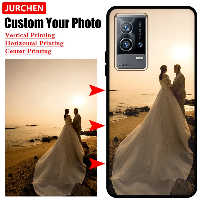 JURCHEN фото на заказ Чехол для Vivo Y21 Y31 Y19 Y20 Y30 Y50 Y70 Y90 Y33S Y11S Y12S Y20S Y21S Y91C V21E iQOO U1X Z5X V17 Neo чехол