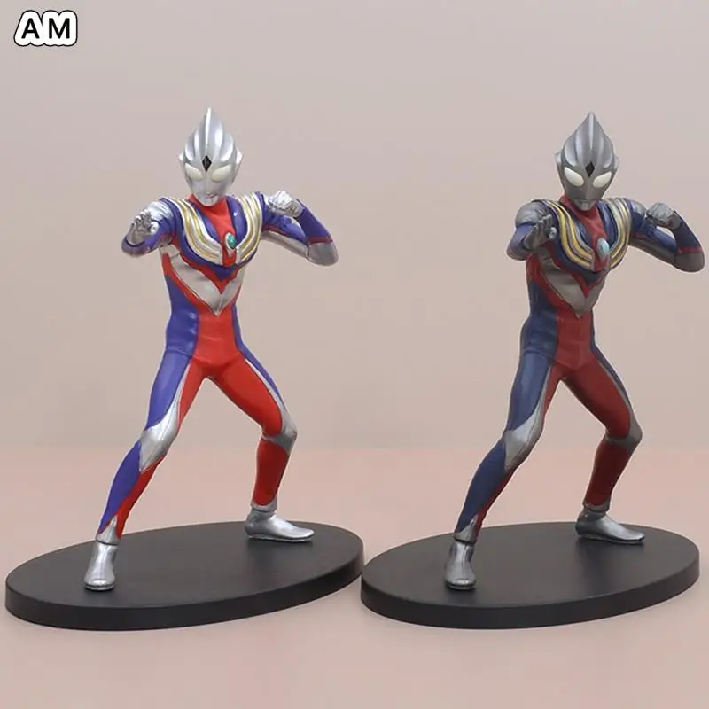 

17cm Anime Ultraman Tiga Action Figure Tiga Ultraman Monster Figurine PVC Doll Collection Model Toys Children's Holiday Gifts