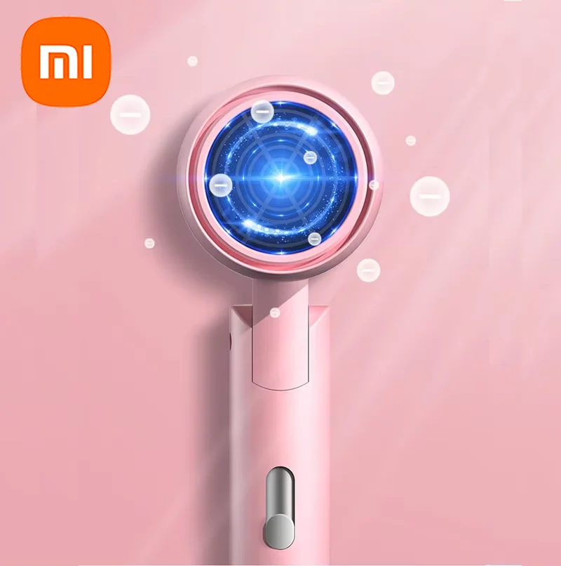 Мини-складной фен Xiaomi 750 Вт с сумкой для переноски анионный ухода за волосами