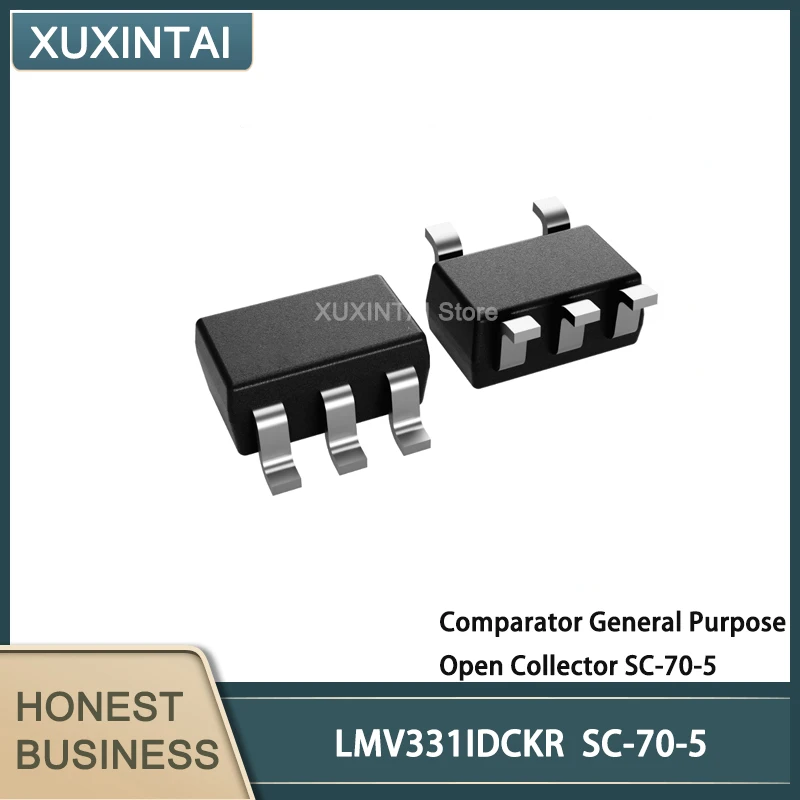 

50Pcs/Lot LMV331IDCKR LMV331 Comparator General Purpose Open Collector SC-70-5