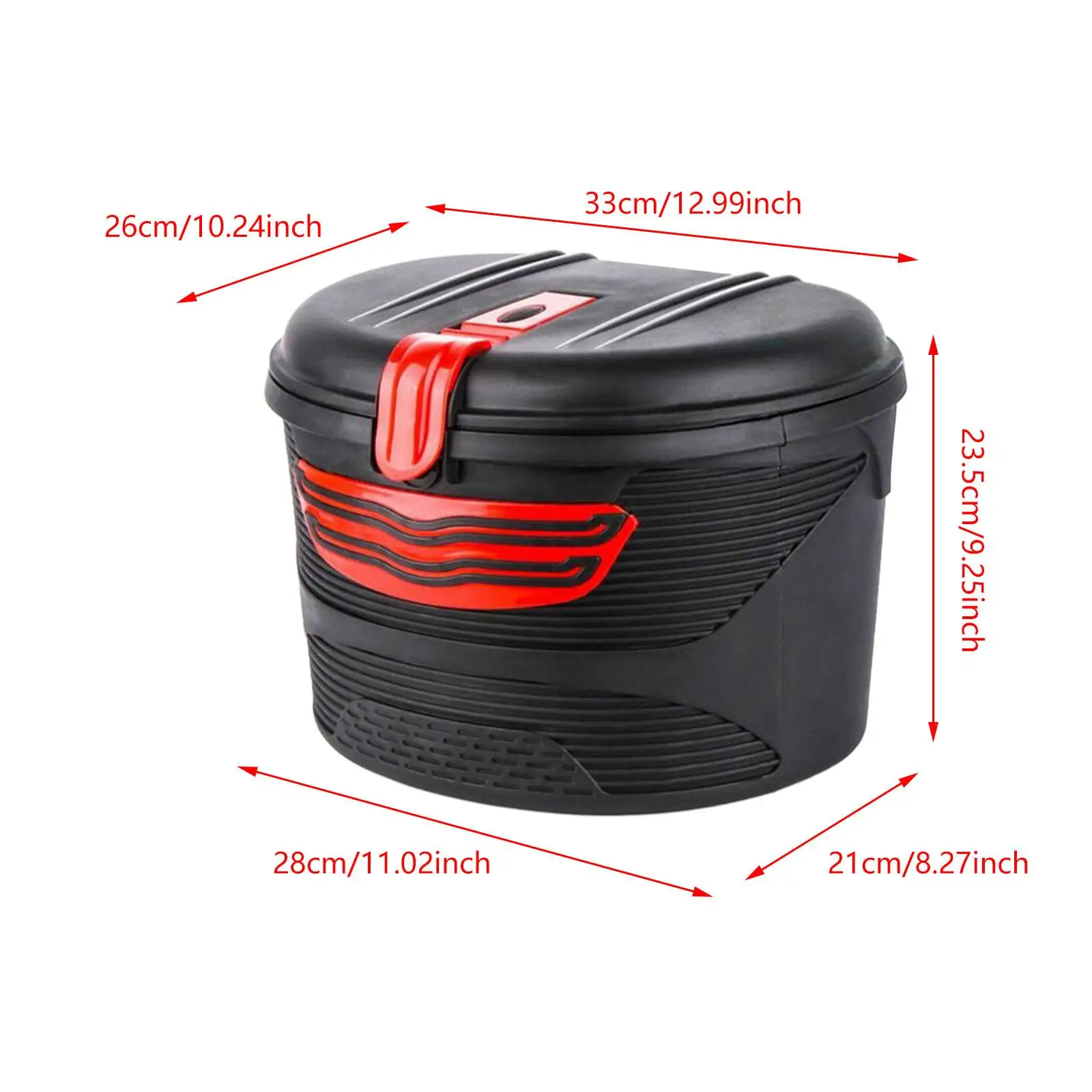 Передняя велосипедная корзина с замком дизайнерский контейнер крышкой надежная