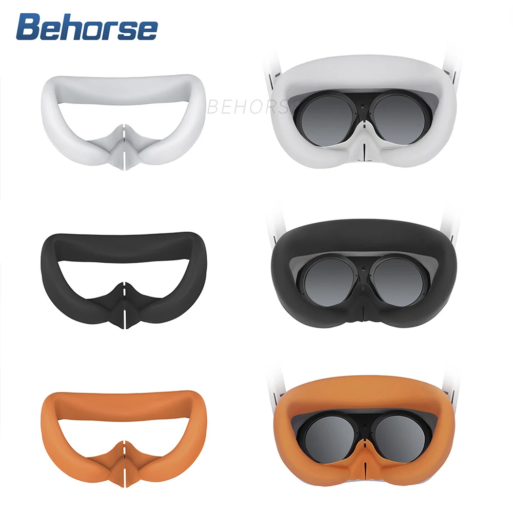 

Силиконовая крышка для интерфейса VR для гарнитуры Pico 4 VR, Силиконовая накладка для защиты от утечки VR, блокировка света