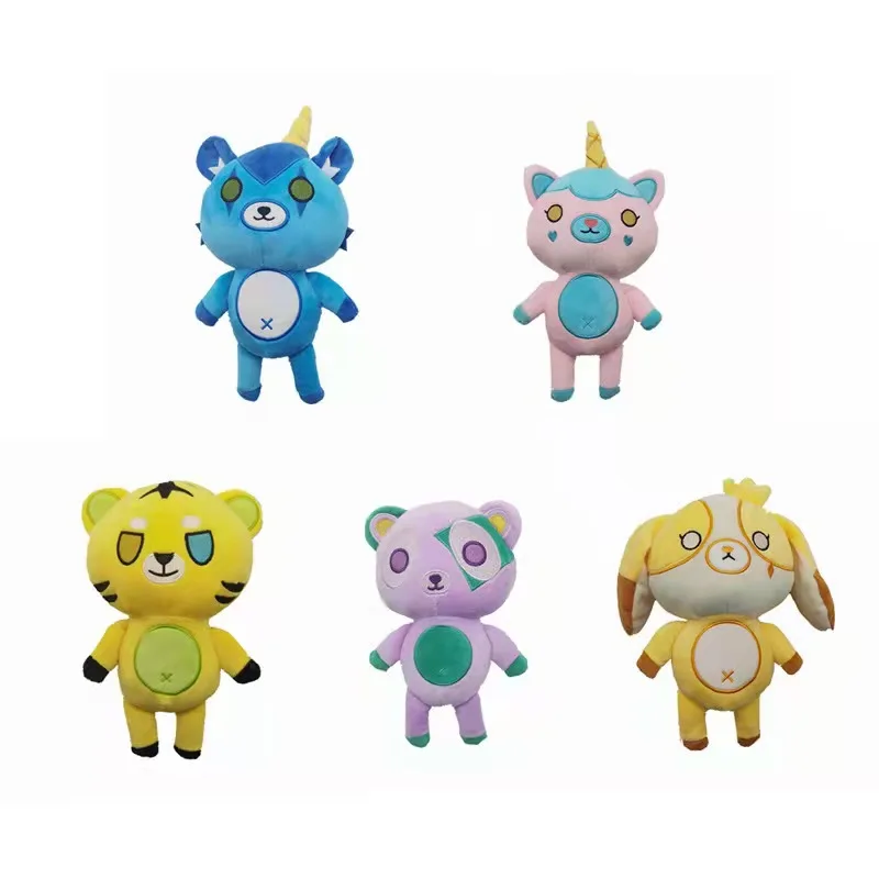 

Anime Ranboo Plush Rambu Funneh Plush Doll Plush Toy Finney Teddy Bear Birthday Gift for Children Adolesce 4-6y Puppets