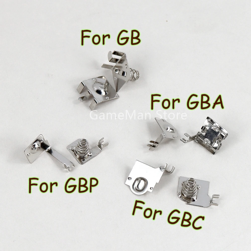 50 пар пружин аккумуляторной батареи материнской платы для Game Boy GB GBA GBC GBP клеммы