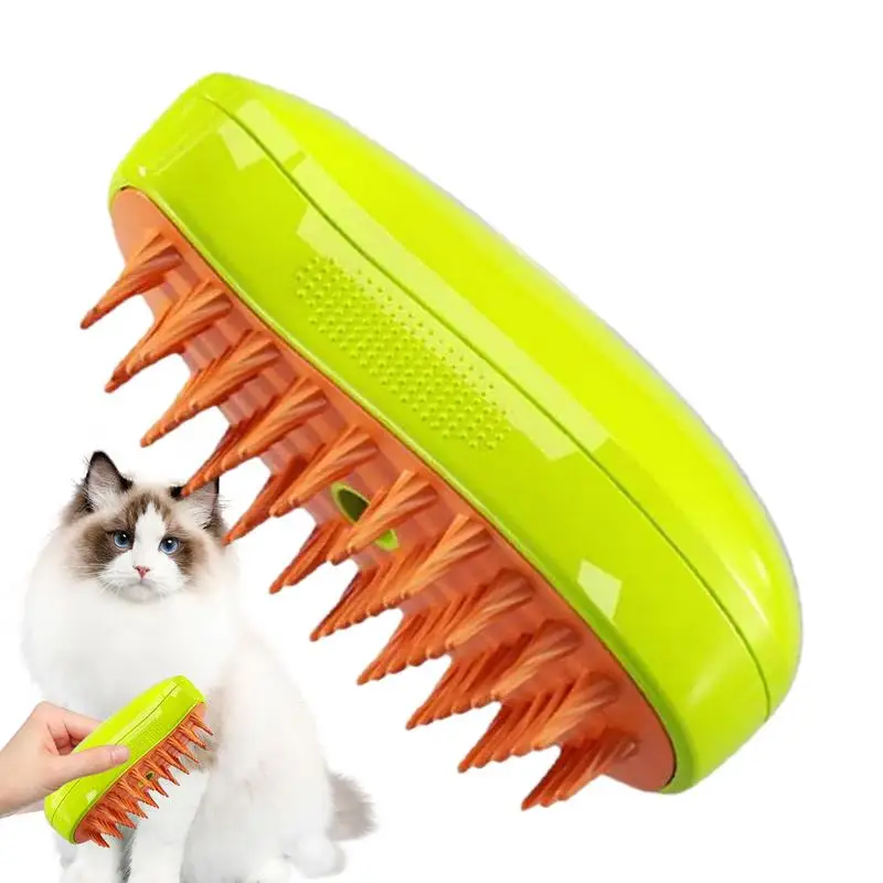 

Bath Cleaning Cat Hair Brush Spay Water Refillable Electric Brush For Pet Cats Cat Hair Care Accessories For Tangled Hair