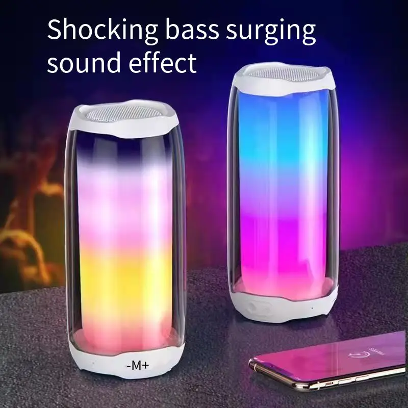 

Беспроводной аудиосабвуфер TWS PULSE4 Bluetooth динамик шумоподавление HIFI стерео портативный водонепроницаемый цветной сабвуфер с картой