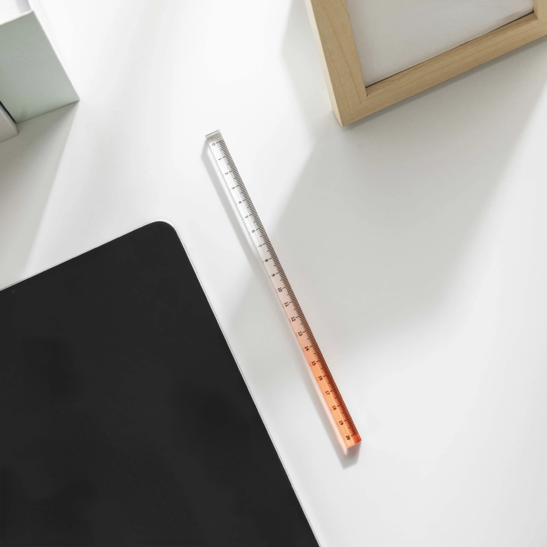 

Прозрачная линейка 15 см