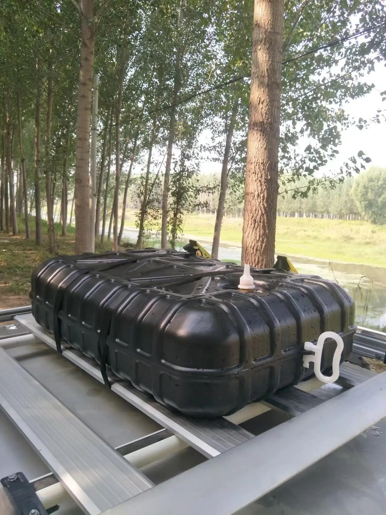 Автомобильный дорожный резервуар для хранения воды ручная стирка черный