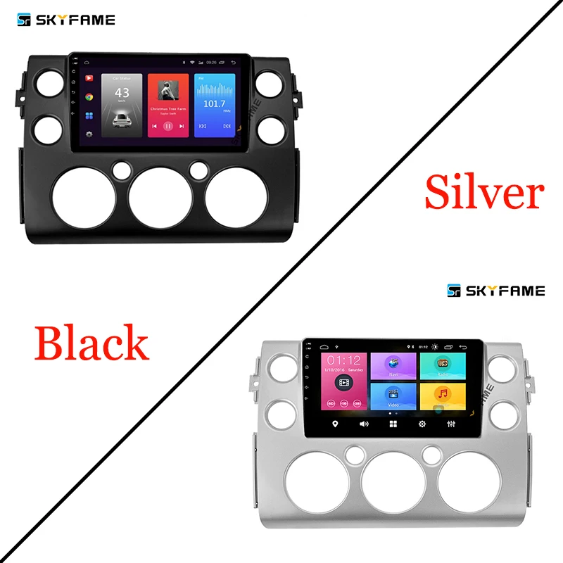 

Автомагнитола SKYFAME 4 + 64G для Toyota FJ круиз 2007-2018 Android, мультимедийная система