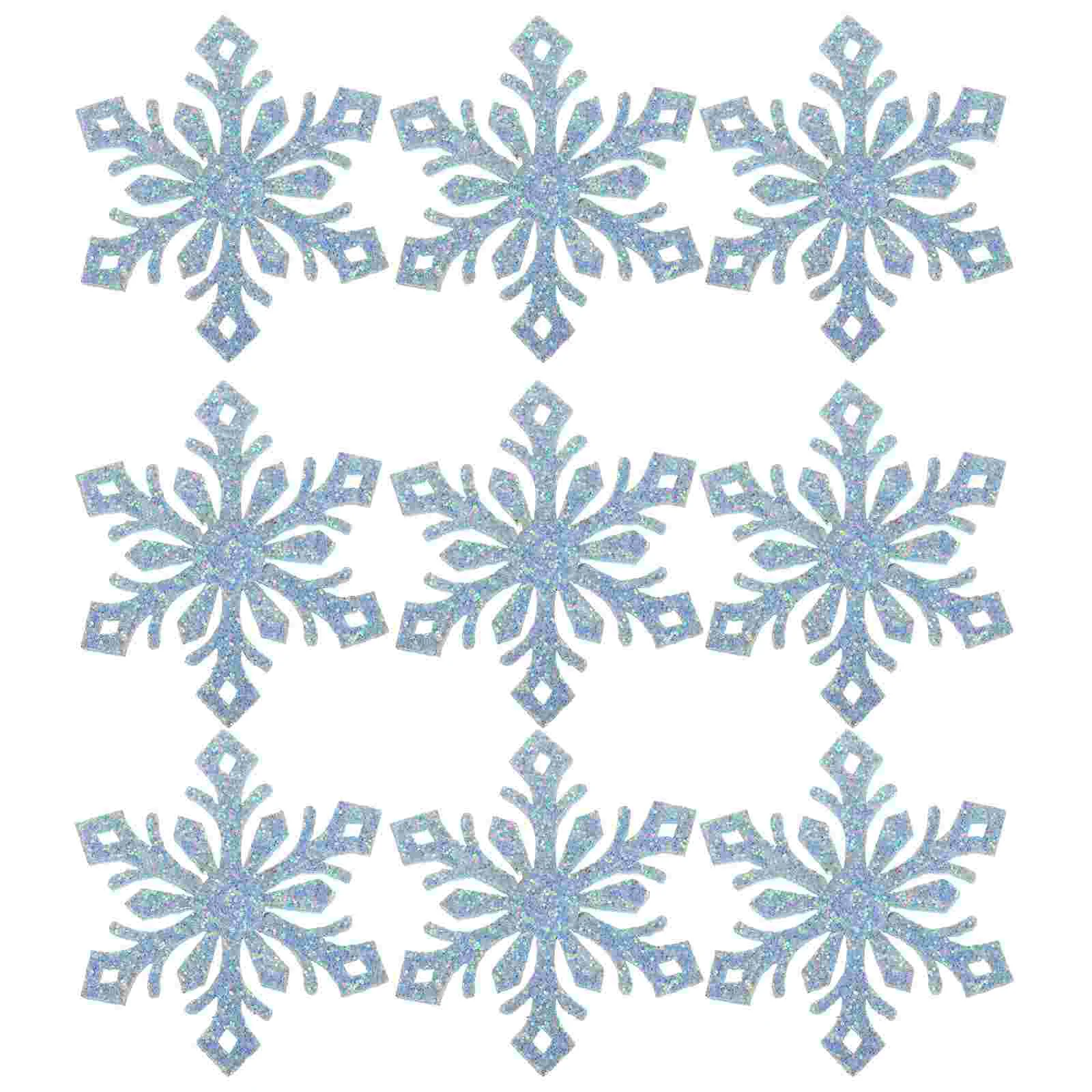 

Snowflakechristmas Hair Diy Clip Ornaments Clips Gold Rhinestone Sewing Accessories Embellishmentsappliques Embroidered