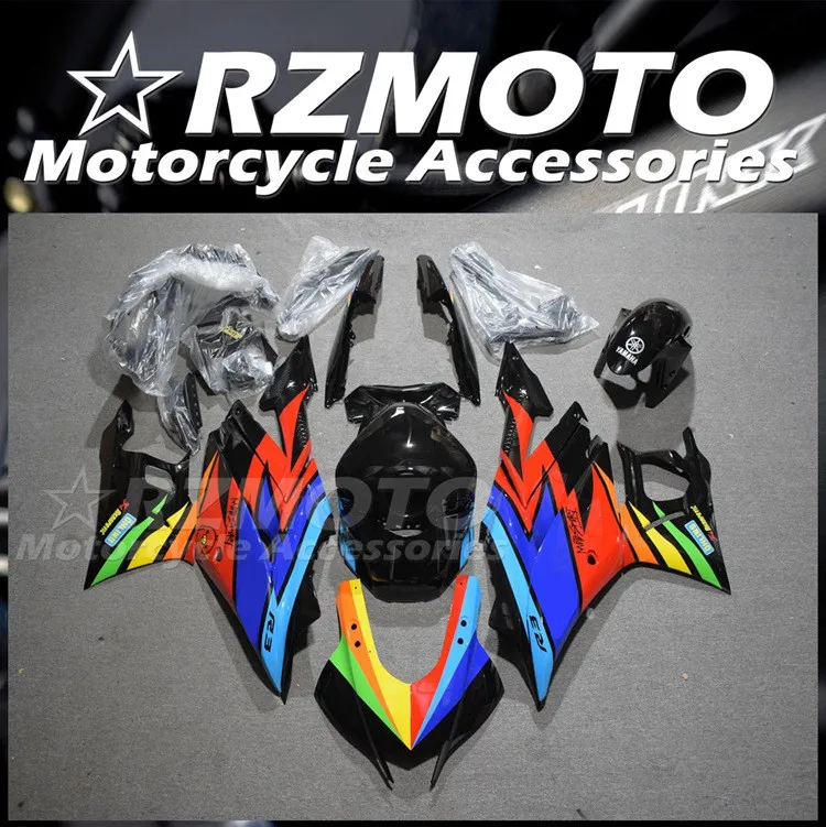 

Новый комплект обтекателей из АБС-пластика для цельного мотоцикла, подходит для YAMAHA YZF- R3 R25 2019 2020 2021 2022 19 20 21 22, комплект кузова красного и син...