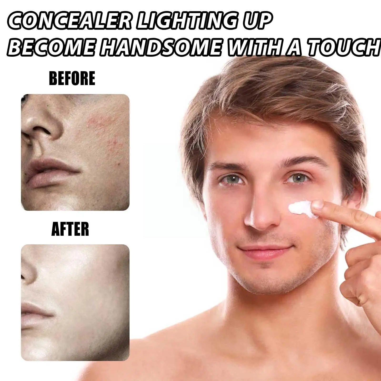 

Men's Face Bb Cream Oil-control Men Lift Anti Cream Acne Shrink Moisturizing Whitening Cream Care Pores Day Firming O8z5