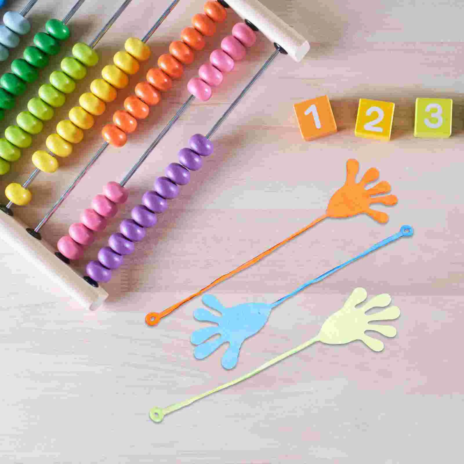 

Sticky Toy Hand Hands Wall Toys Party Favors Glitter Children Kids Slappy Fillerswacky Goodie Climbers Elastic Giant Palm Hammer