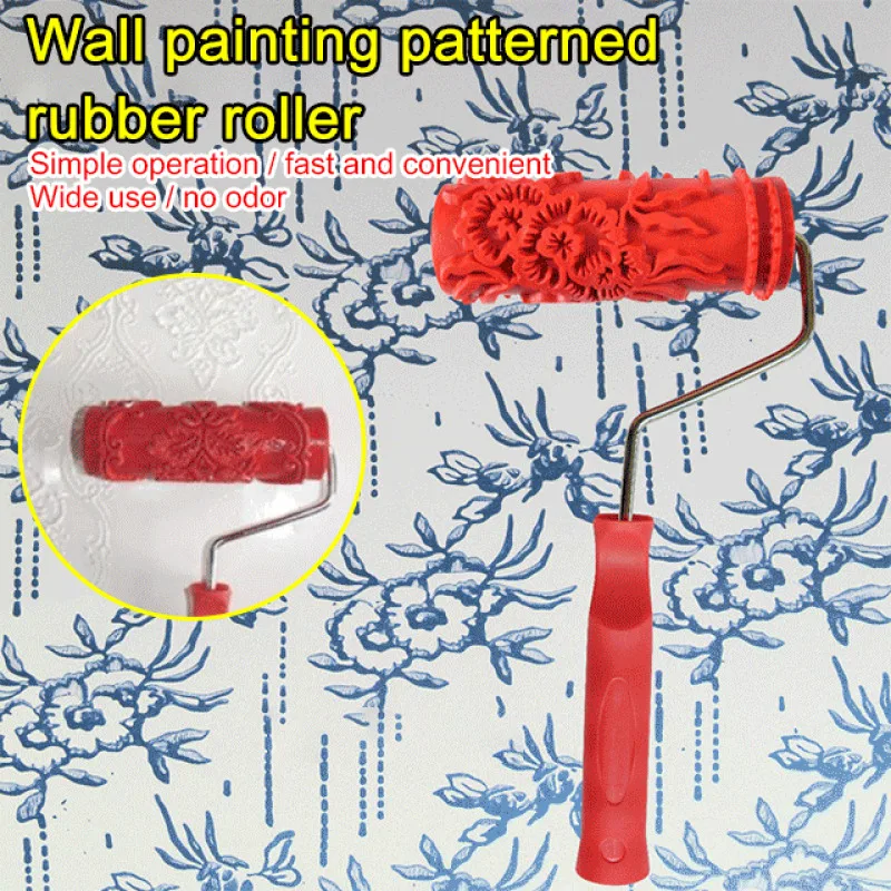 Печатный ролик для тиснения художественный диатомит резиновый текстурный