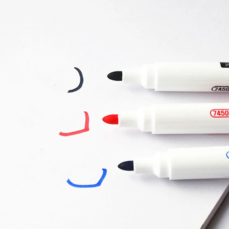 1 шт. стираемая эргономичная ручка 2 мм маркер-вкладыш с пулями для стекла