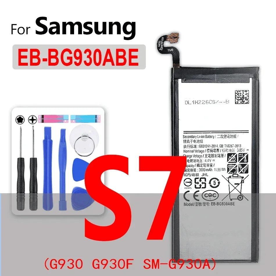 Аккумулятор для Samsung Galaxy S2 S3 S4 S5 S6 S7 S8 Mini Edge Plus SM G930F/A i9305 i9301 G950 G950F G920A/S/L G7106 G7100 G960 G965