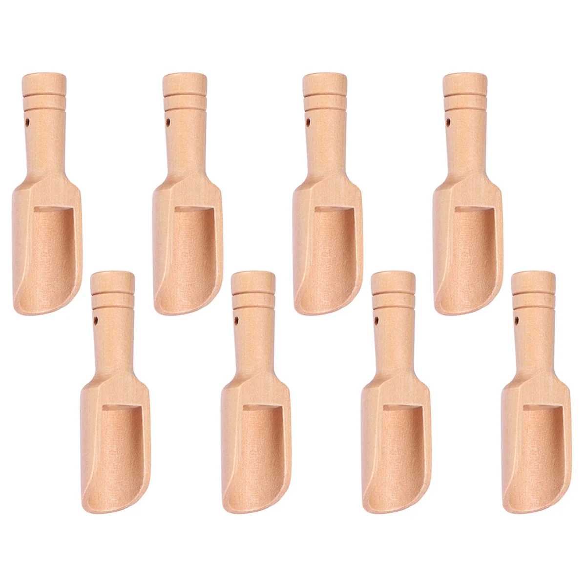 8 шт. чайная ложка деревянные ложки соляная посуда аксессуары кофейные конфеты