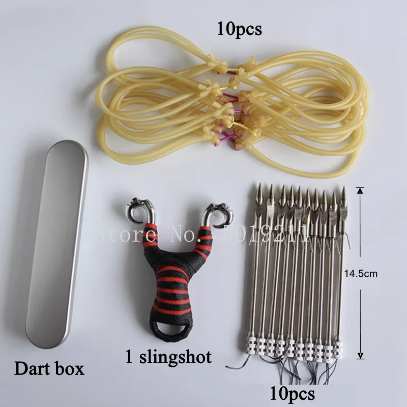 

Рогатка для рыбалки охоты и рыболовные дротики, катапульта