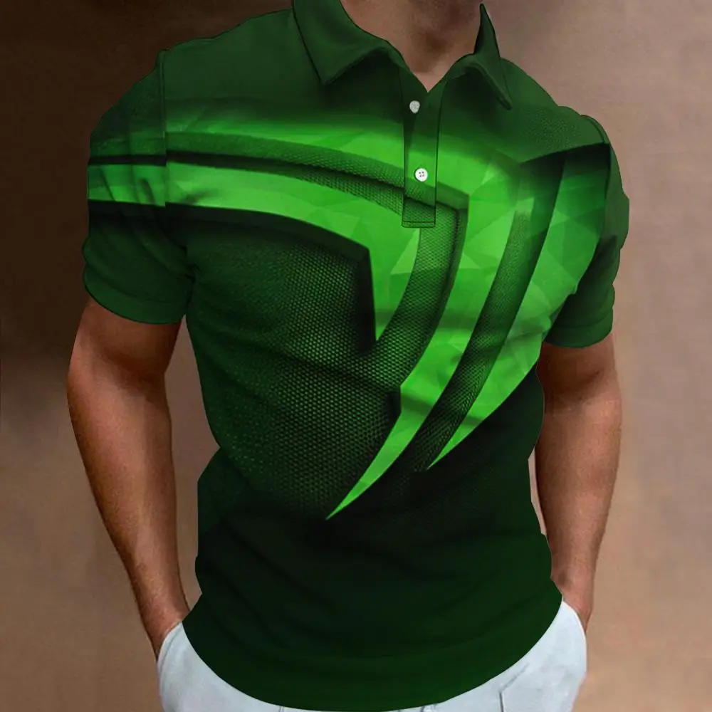 Новые модели модные рубашки поло для мужчин 3D-технология меховой узор мужская