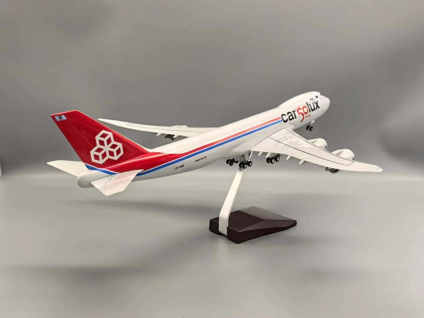 Boeing B747-8F 47 См Металлическая Модель Самолета Декоративная Фигурка Грузового