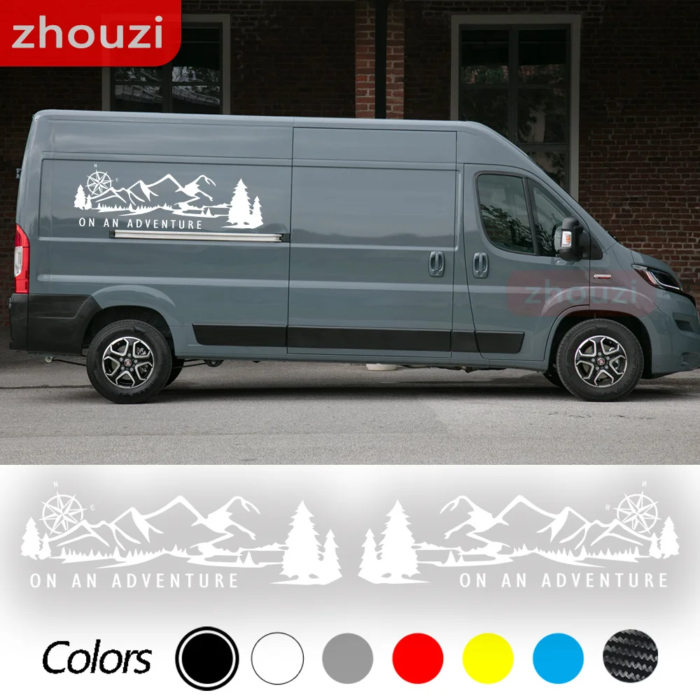 

2 шт./партия, виниловые наклейки на автомобиль для Peugeot Boxer Citroen Jumper Fiat Ducato Van Motorhome