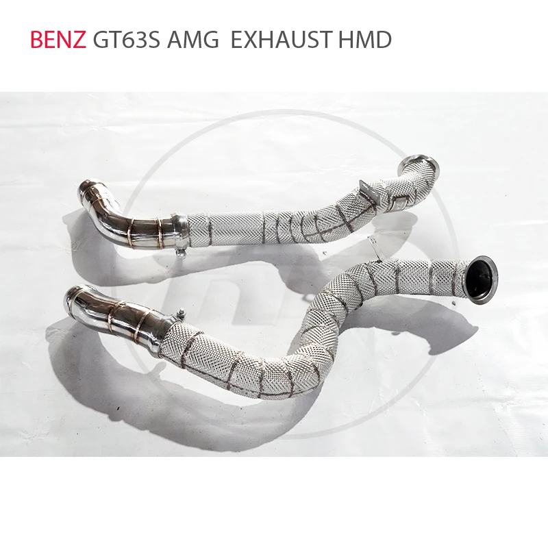 

HMD Car Accessories Exhaust Manifold for Mercedes Benz GT63S AMG With Catalytic Converter Peformance Downpipe