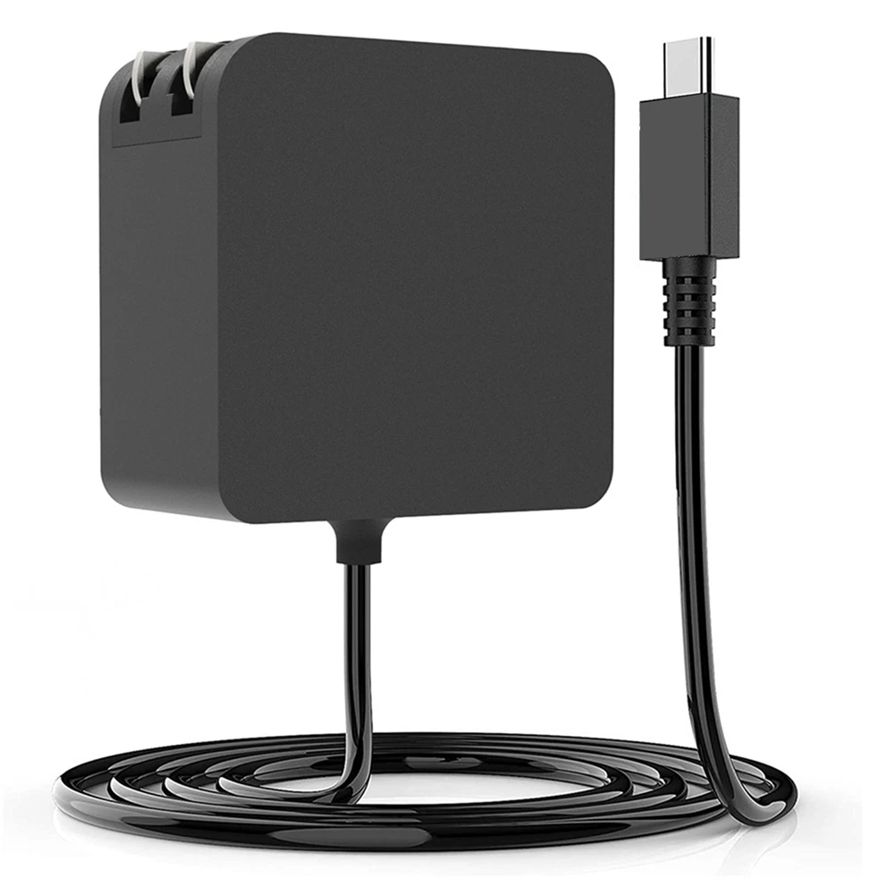

For Steam Deck Charger Wall Adapter 45W Power Game Console(US Plug)