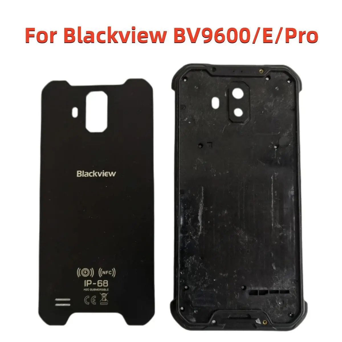 

Для Blackview BV9600/E/Pro задняя крышка аккумулятора стеклянный звуковой динамик запчасти для сотового телефона ремонт