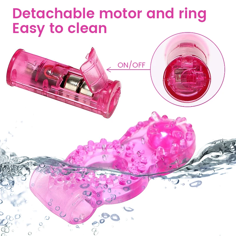 Силиконовое кольцо для пениса вибростимулятор клитора вибро стимуляция