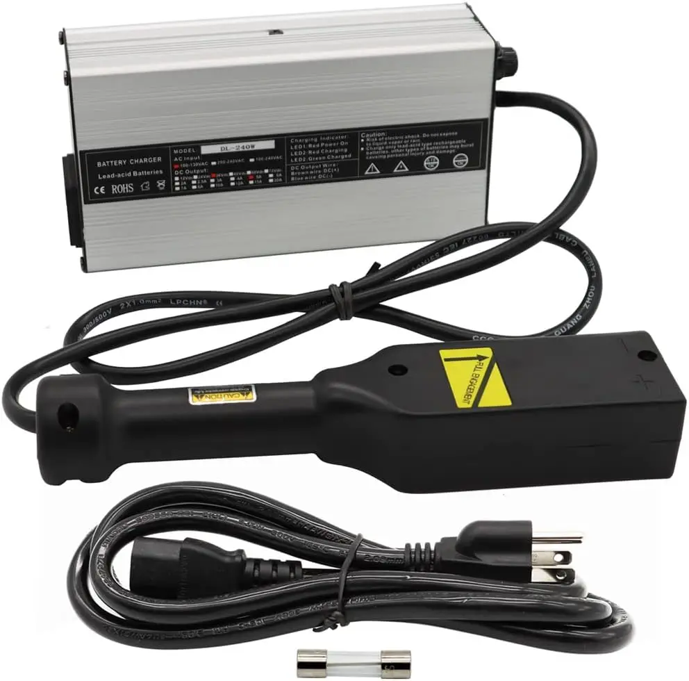 

5A with D Plug Volt Charger Replacement for EZGO Txt Medalist Golf Cart
