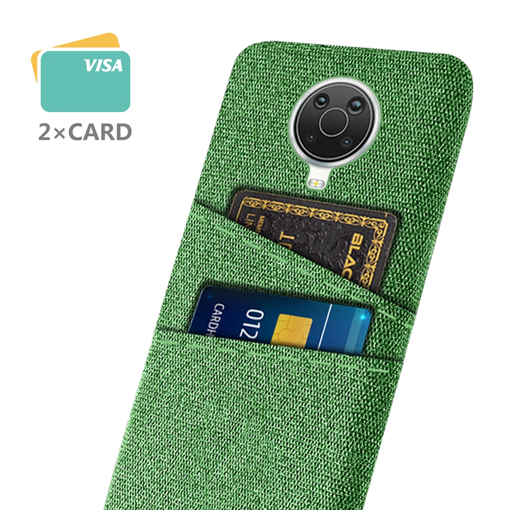 

For Nokia G20 G10 Case C20 Luxury Fabric Dual Card Phone Cover For Nokia G20 Cases Capa For NokiaG20 G 20 Funda Coque Capa