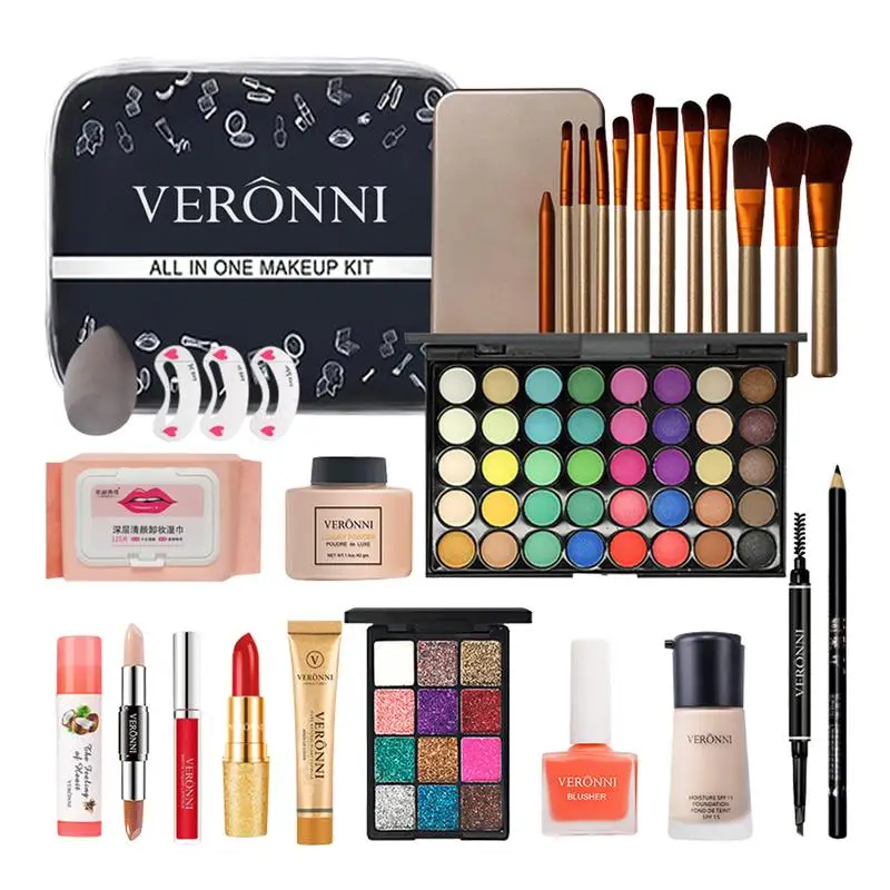 

Makeup Kit All-in-one Makeup Gift Set Professional Makeup Sets Cosmetics Kit Include Brushes Foundation And Concealer Eyeshadow