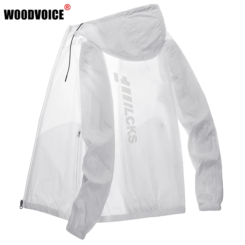 

Summer Skin Clothing Simple Men's Sun Protection Clothing Jacket Trend Thin Windproof Men's Sun Protection Clothing Jacket Men
