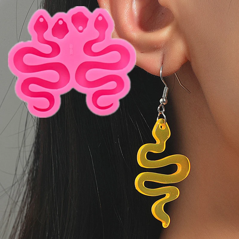 Многофункциональный брелок в виде змеи серьги ювелирные изделия кулон