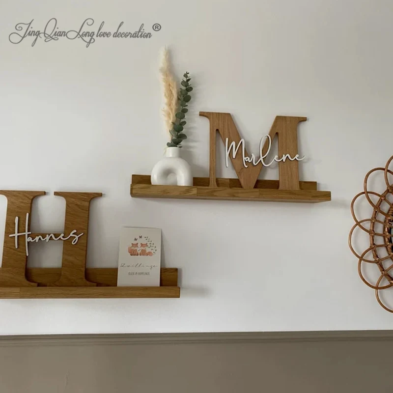 Изготовленная на заказ табличка для украшения детской комнаты деревянная