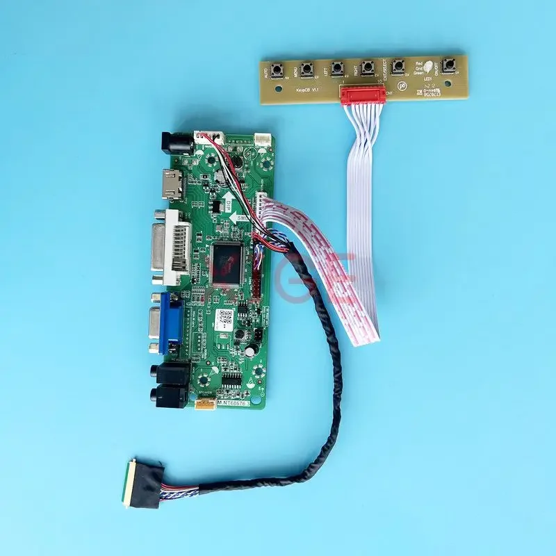Плата контроллера для B156HW01 B156HW02 B156HW03 DVI VGA Audio 40-контактный LVDS 15 6 &quotкомплект DIY