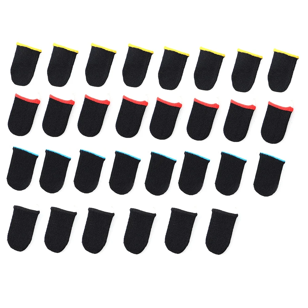 

30 Pcs Finger Cover for Gaming Thumb Cover Mobile Gaming Sweatproof Breathable Game Controller Finger Cover Set for PUBG