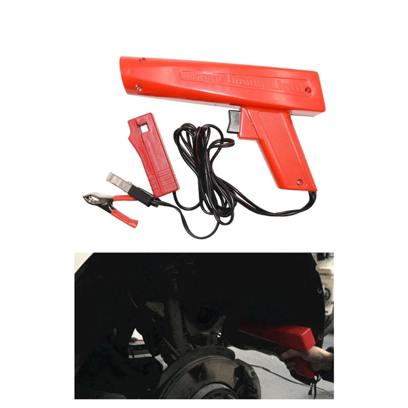 Professional Ignition Timing Light Strobe Lamp Inductive Petrol Engine Marine Timing Gun for Car Motorcycle Detection images - 6