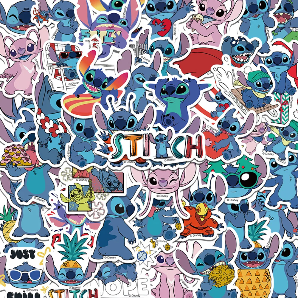 

10/30/50PCS Mix Disney Cute Princess Anime Graffiti Stickers Laptop Guitar Scrapbook Phone Luggage Bike Kid Cartoon Sticker Toy