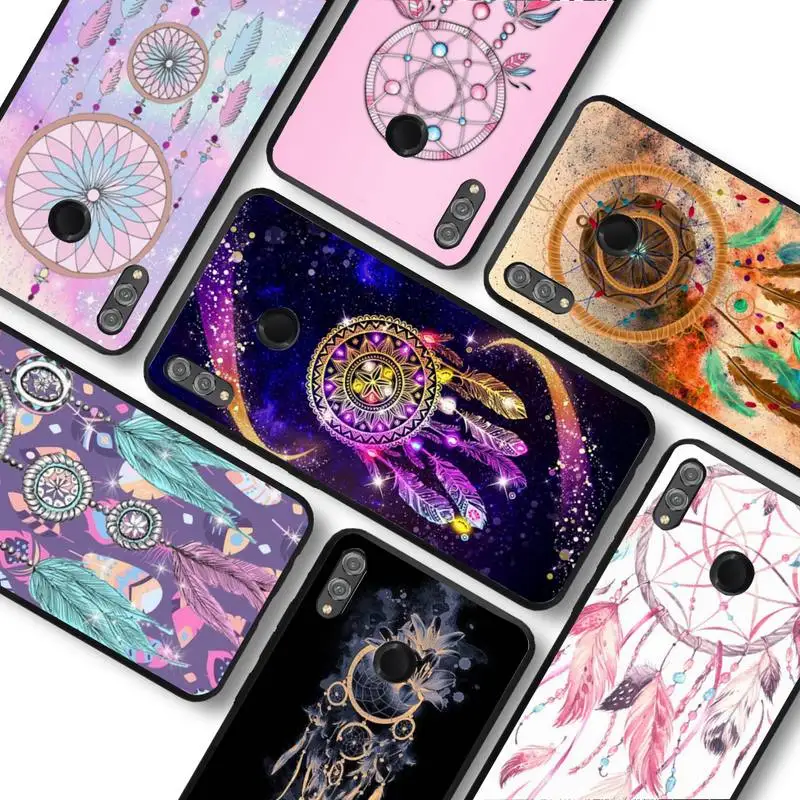 

Dream catcher watercolor Phone Case For Huawei honor 10Lite 10i 20 8x 10 Funda for Honor 9lite 9xpro Back Coque