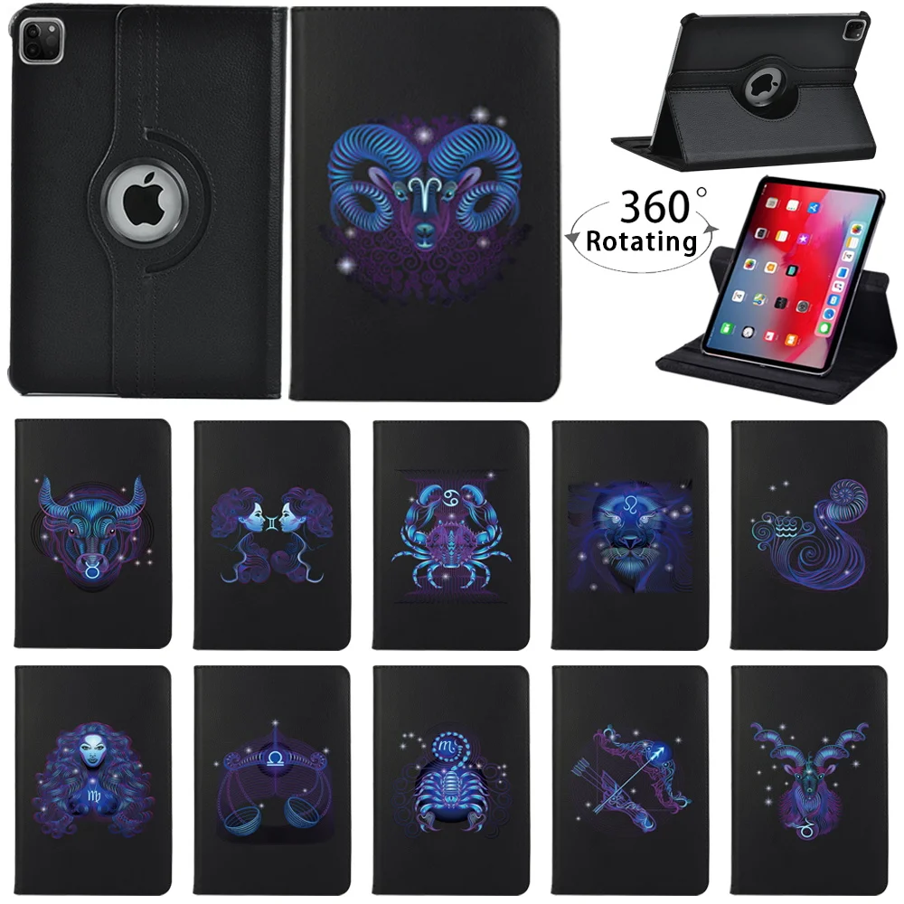 

Smart 360 Degrees Rotating PU Leather Flip Cover Case To Apple IPad Pro 9.7"/Pro 10.5"/Pro 11" 2018/2020 Tablet Case Stand Cover