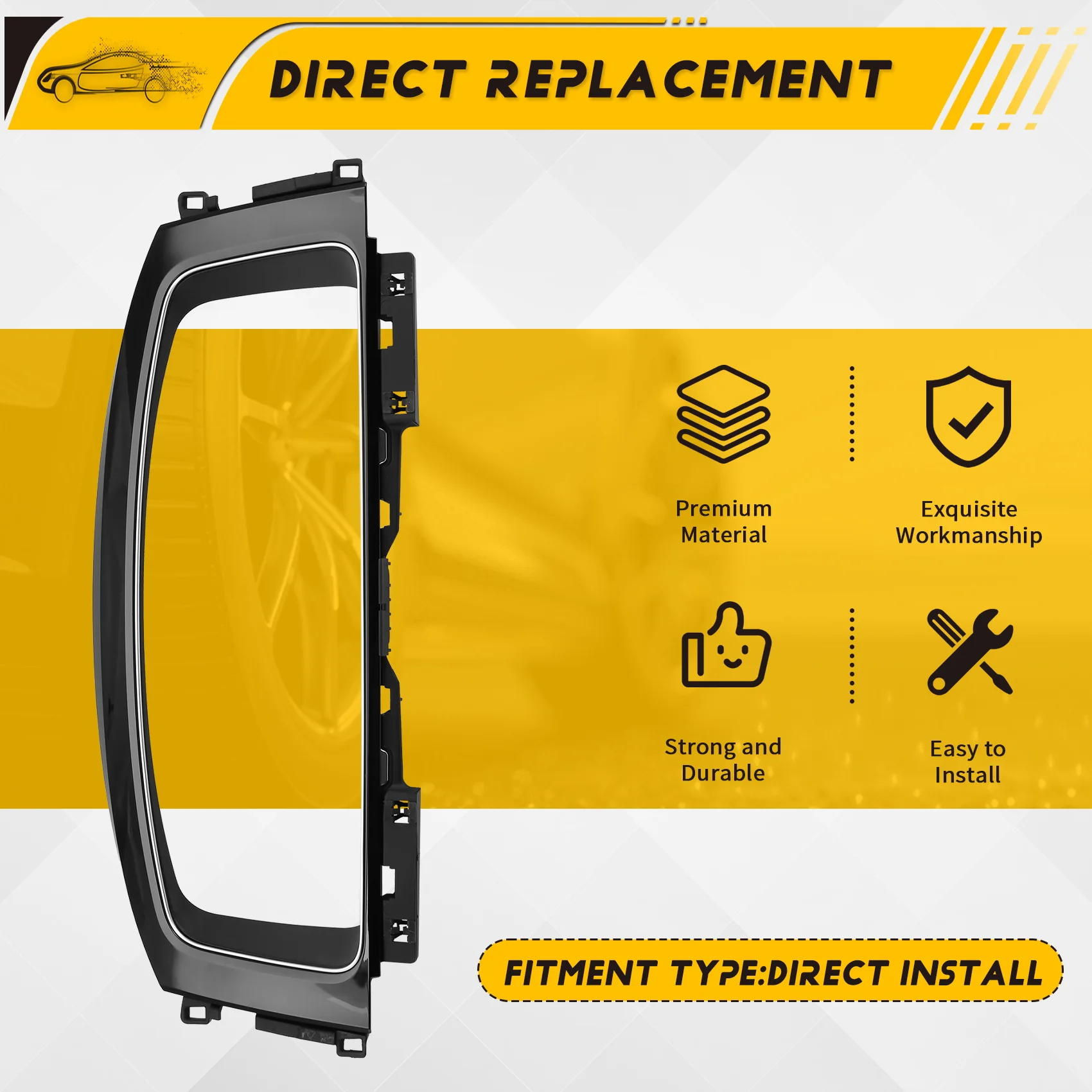Для VW Golf 7 MK7 автомобильный виртуальный кабин ЖК-дисплей приборная панель