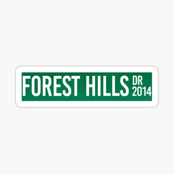 Наклейки J Cole Forest Hills Drive World Ra 5 шт. наклейки для симпатичного декора принт ноутбука