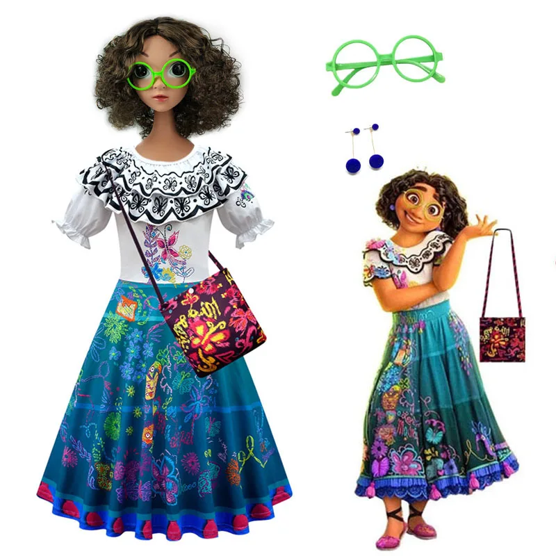 Косплей-парик Изабеллы из аниме enmas фиолетовый костюм платье для девочек детские